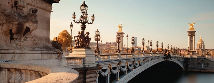 Bridge in Paris over the Seine